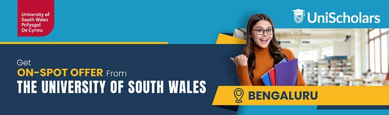University of South Wales On-Spot Offer day - Bengaluru Featured Image